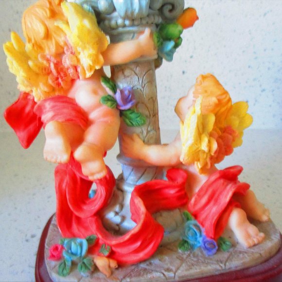 Louis Dionne Cherub Angels Candle Holder - Picture 8 of 9